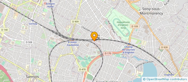 localisation de l'entreprise CHLOROJUSA à EAUBONNE