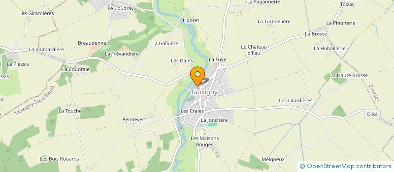 localisation de l'entreprise CHLOROPHYLLE  SUBLAINES