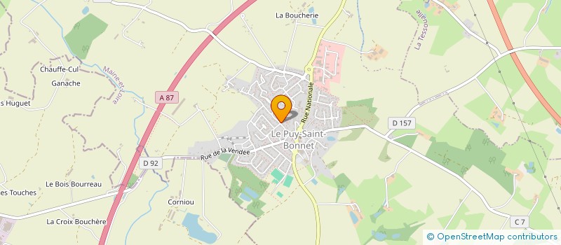 localisation de l'entreprise CHLOSERTOYOU à CHOLET