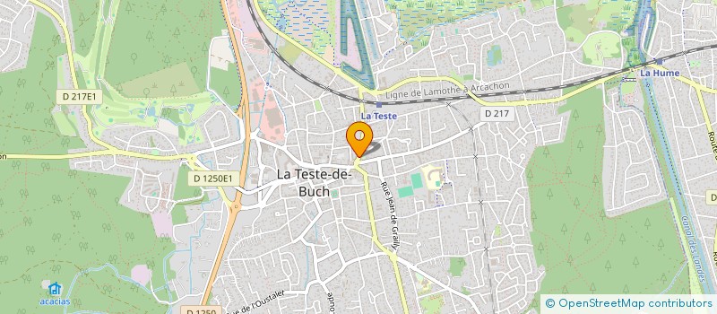localisation de l'entreprise CHLOTHI à LA TESTE-DE-BUCH