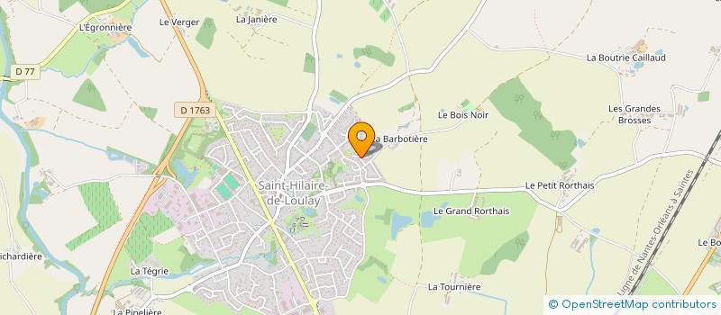 localisation de l'entreprise CHLP à MONTAIGU-VENDEE