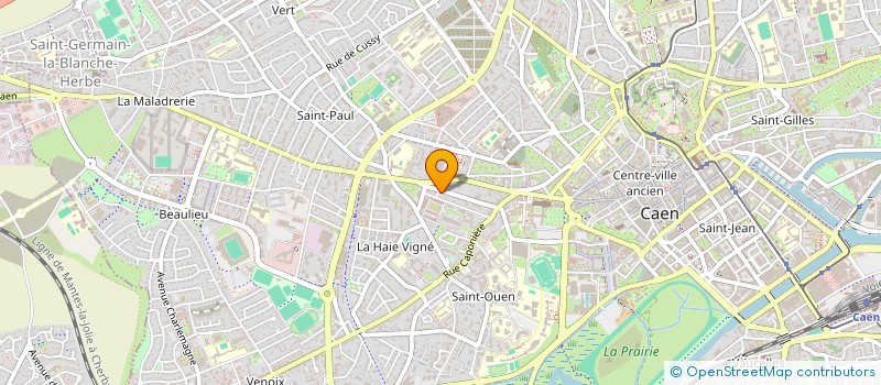 localisation de l'entreprise CHLV à CAEN