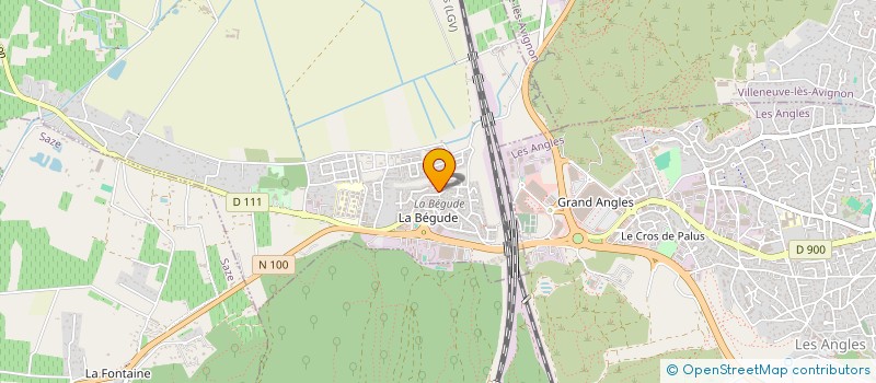 localisation de l'entreprise CHM  ROCHEFORT-DU-GARD