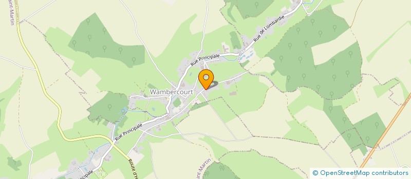 localisation de l'entreprise CHM IMMO  GRIGNY