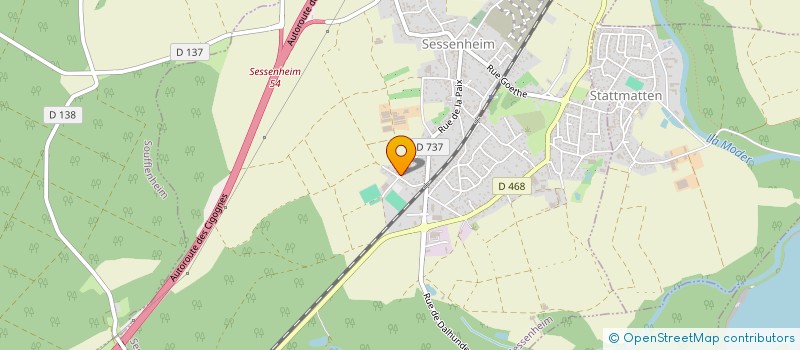 localisation de l'entreprise CHM&W  SESSENHEIM