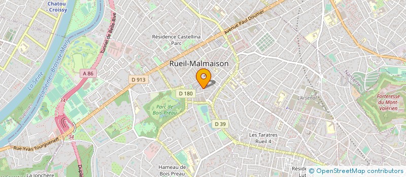 localisation de l'entreprise CHMNA INVESTISSEMENTS à RUEIL-MALMAISON