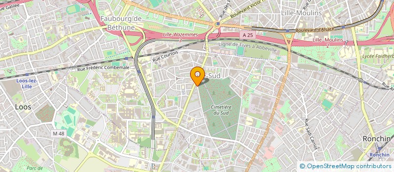 localisation de l'entreprise CHMY à LILLE