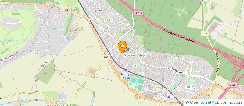 localisation de l'entreprise CHN à NOISY-LE-ROI