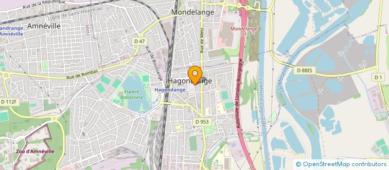 localisation de l'entreprise CHNB à HAGONDANGE