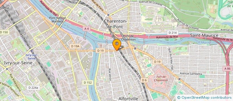 localisation de l'entreprise CHNF IMMOBILIERE à ALFORTVILLE
