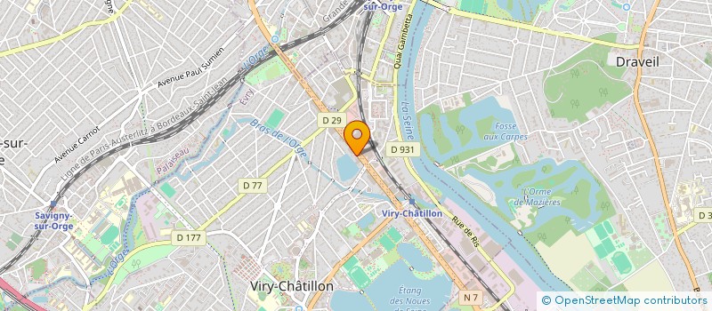 localisation de l'entreprise CHNHO SERVICES à VIRY-CHATILLON