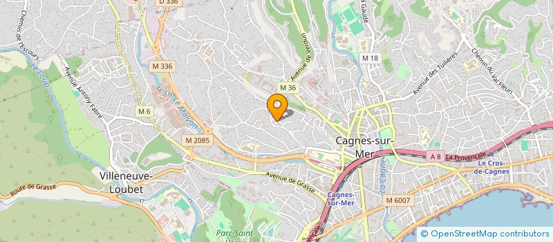 localisation de l'entreprise CHO KU REI à CAGNES SUR MER