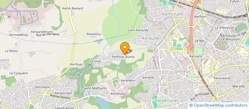 localisation de l'entreprise CHOARAMES à PLOEMEUR