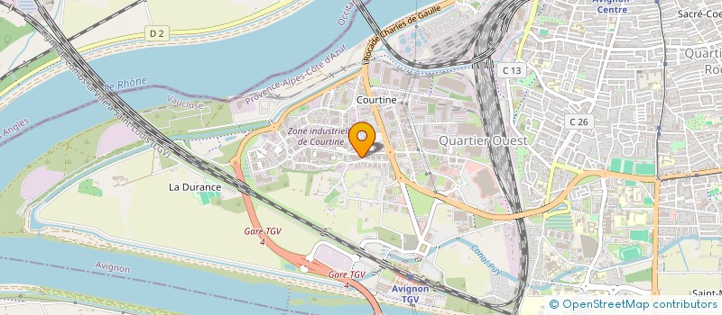 localisation de l'entreprise CHOBIDO  AVIGNON