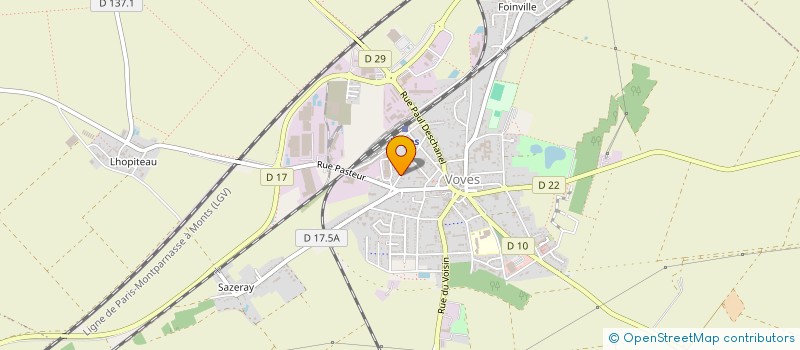 localisation de l'entreprise CHOBRIAT SARL à LES VILLAGES VOVEENS