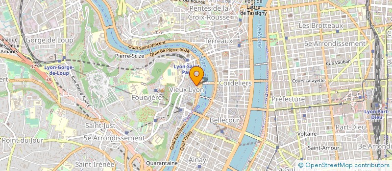 localisation de l'entreprise CHOC CORRIDOR à LYON