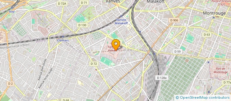 localisation de l'entreprise CHOC DIFFUSION à MALAKOFF