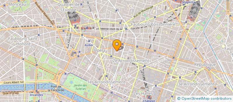 localisation de l'entreprise CHOC ELECTRONIC à PARIS