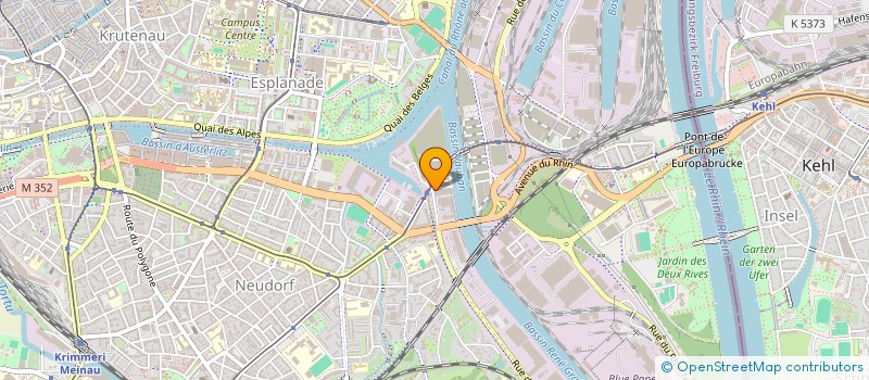 localisation de l'entreprise CHOC IMPEX à STRASBOURG