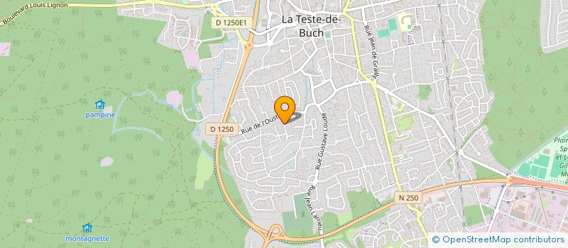 localisation de l'entreprise CHOCCOLATO à LA TESTE-DE-BUCH