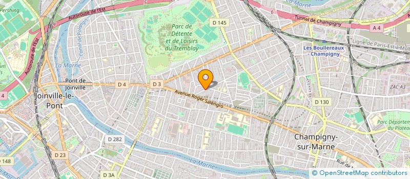 localisation de l'entreprise CHOCHARCZYK  CHAMPIGNY-SUR-MARNE