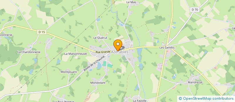 localisation de l'entreprise CHOCHE à AZERABLES