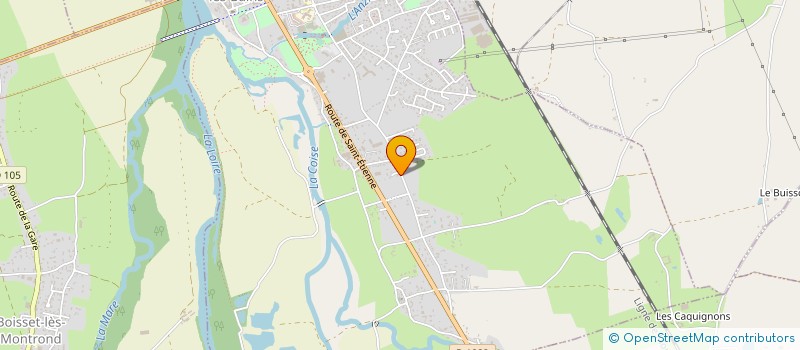 localisation de l'entreprise CHOCHILLON-BEOLET  MONTROND-LES-BAINS