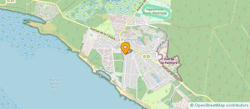 localisation de l'entreprise CHOCK-DYE  LES MATHES