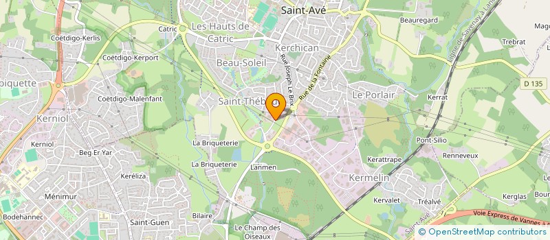 localisation de l'entreprise CHOCO  SAINT-AVE