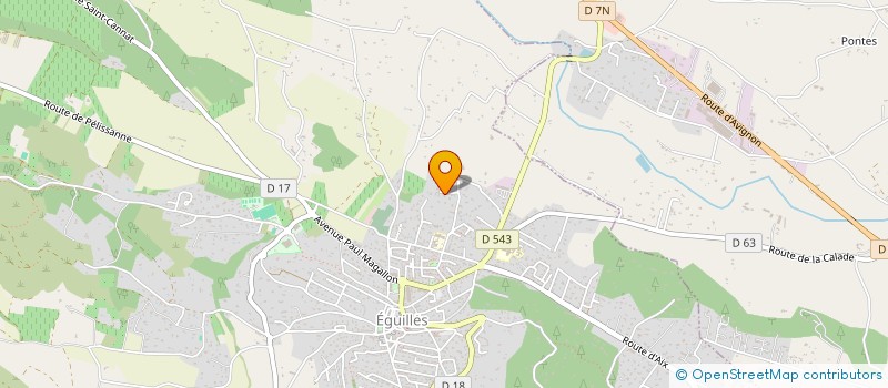 localisation de l'entreprise CHOCO AIX  EGUILLES