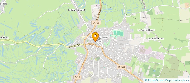 localisation de l'entreprise CHOCO CONCEPT ET LA CARAVELLE à BEAUVOIR-SUR-MER