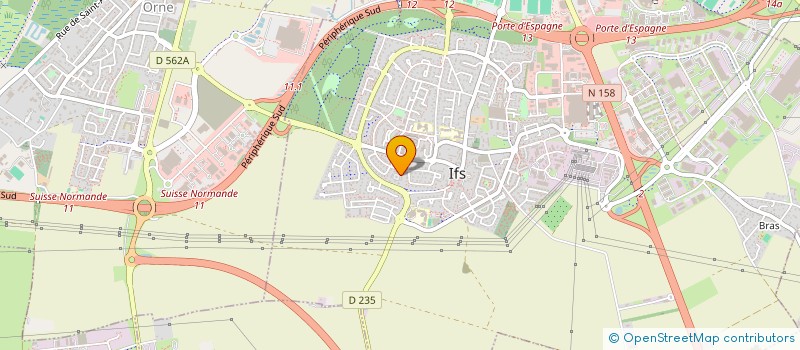 localisation de l'entreprise CHOCO LAND  IFS