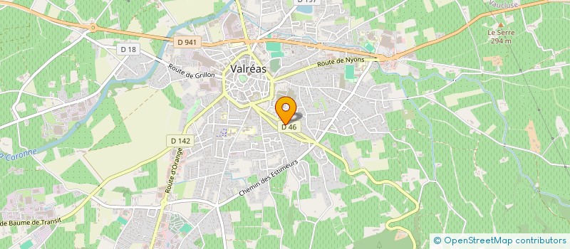 localisation de l'entreprise CHOCO PACK à VALREAS