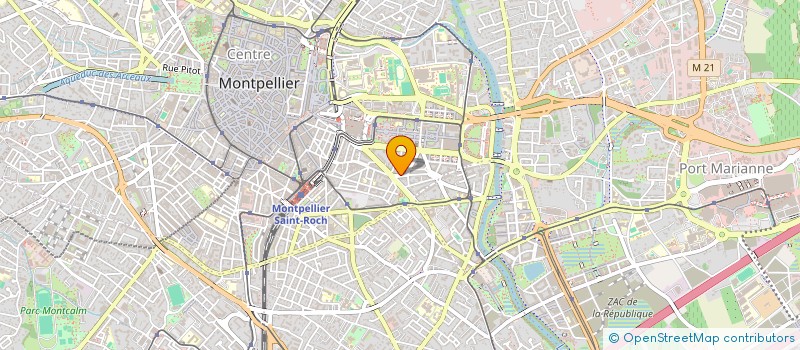 localisation de l'entreprise CHOCO STORE à MONTPELLIER