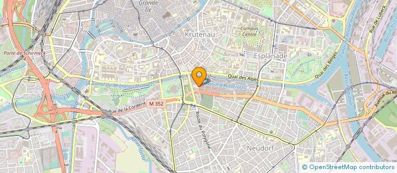 localisation de l'entreprise CHOCO'STRASS  STRASBOURG