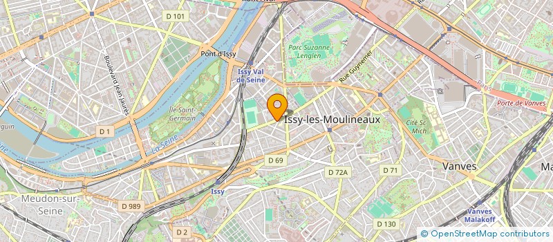 localisation de l'entreprise CHOCOFAB à ISSY-LES-MOULINEAUX