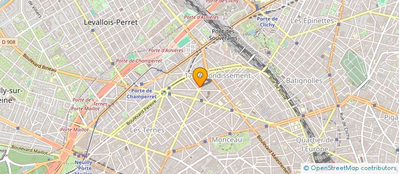 localisation de l'entreprise CHOCOFOLIZ SAS  PARIS