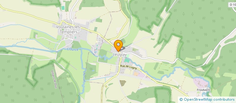 localisation de l'entreprise CHOCOLA'TINE  LEUGLAY