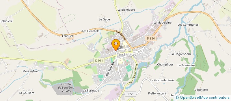 localisation de l'entreprise CHOCOLAT CEMOI à TINCHEBRAY-BOCAGE