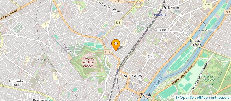 localisation de l'entreprise CHOCOLAT CONFISERIES MOTTE PIQUET  SURESNES