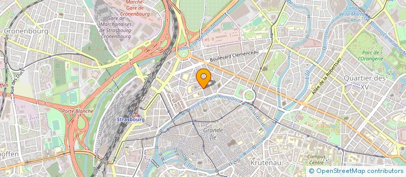 localisation de l'entreprise CHOCOLAT NOISETTE à STRASBOURG