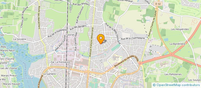 localisation de l'entreprise CHOCOLATE à LES SABLES D'OLONNE