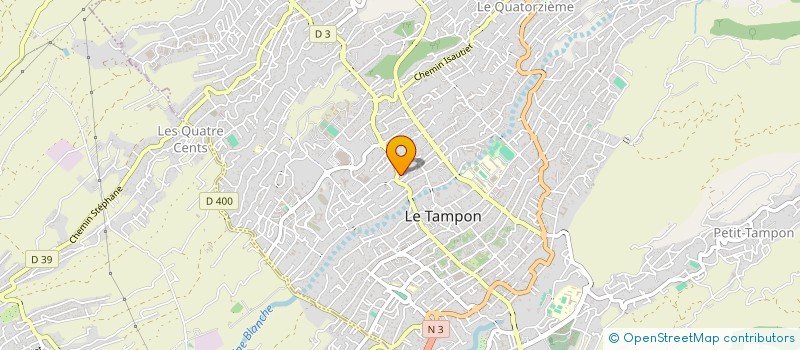 localisation de l'entreprise CHOCOLATERIE DAMIEN KAPP  LE TAMPON