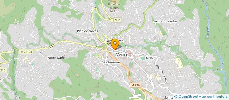 localisation de l'entreprise CHOCOLATERIE FRANCOIS à VENCE