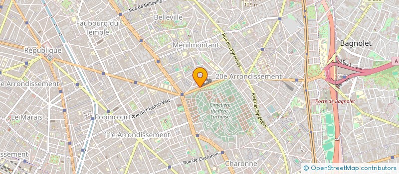 localisation de l'entreprise CHOCOLATERIE LE ROI à PARIS