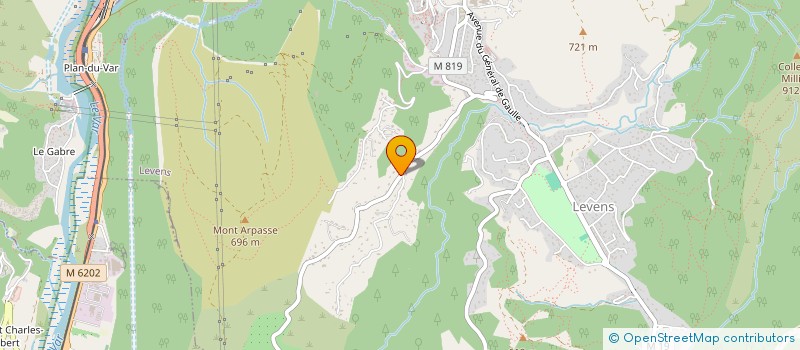 localisation de l'entreprise CHOCOLATERIE MARCELLIN  LEVENS