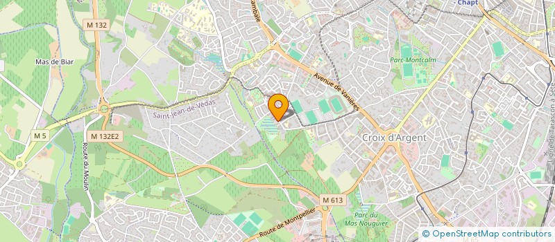 localisation de l'entreprise CHOCOLATINE à MONTPELLIER