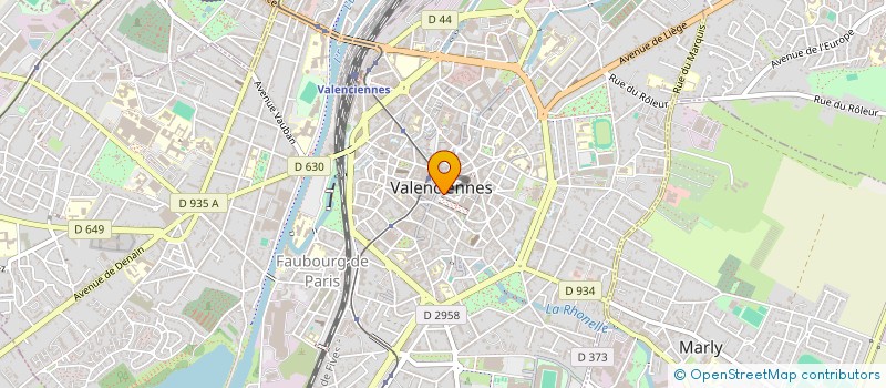 localisation de l'entreprise CHOCOLIE à VALENCIENNES