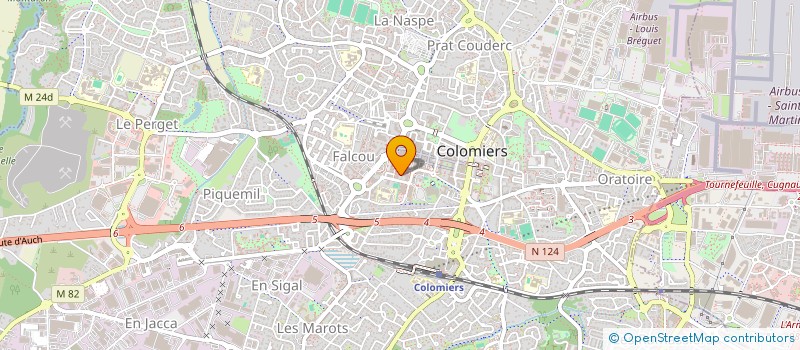 localisation de l'entreprise CHOCOLYNE à COLOMIERS