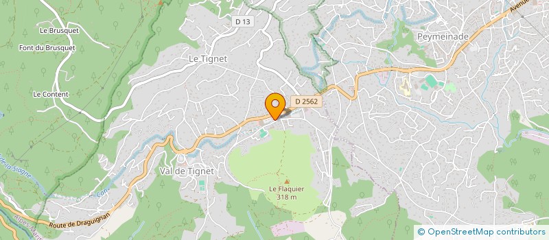 localisation de l'entreprise CHOCOSWEET à LE TIGNET